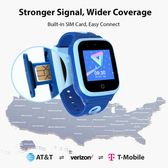 4G Kids Smart Watch with SIM Card