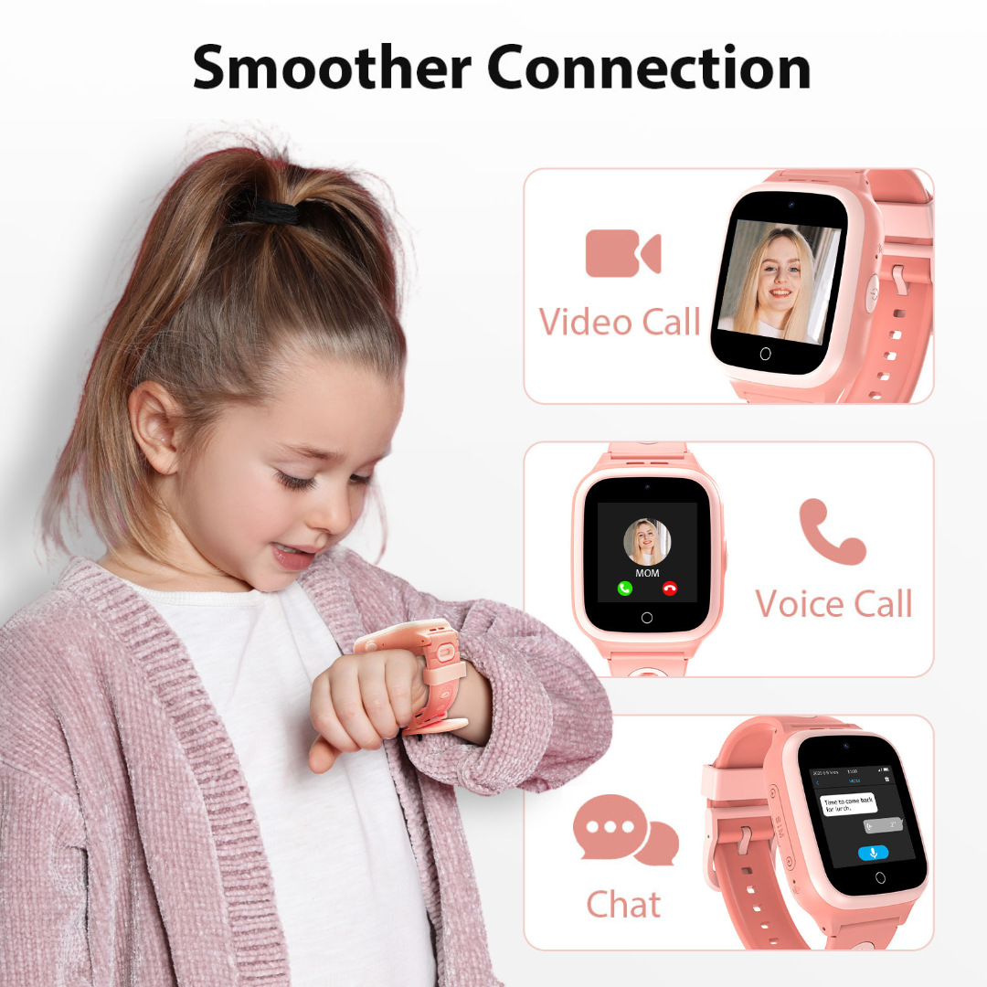 4G Kids Smart Watch with SIM Card