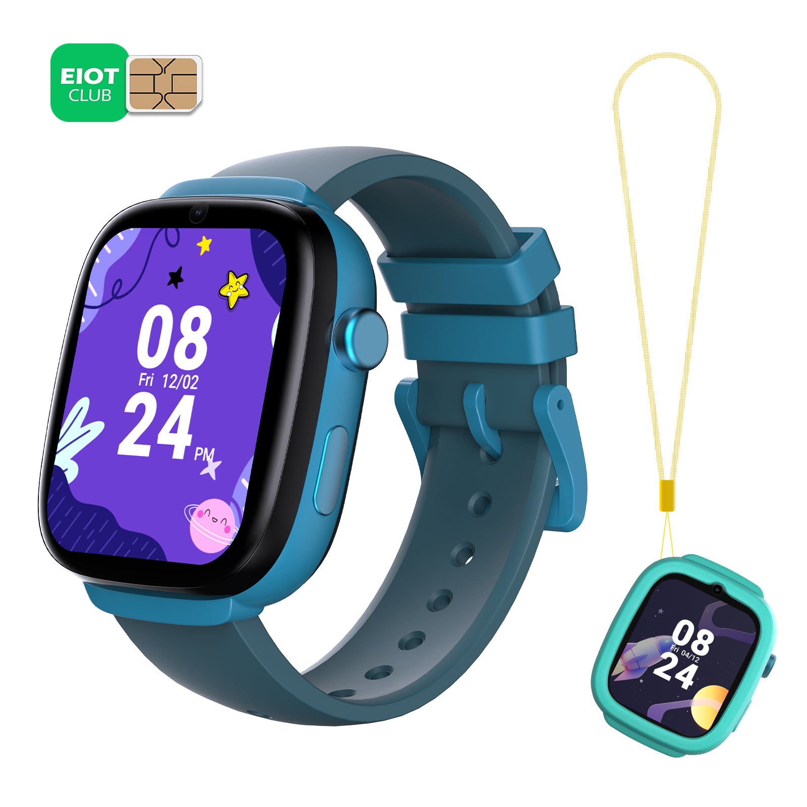 のり liantaiqianye119 4G Kids Smart Watch with SIM Card | GPS & SOS – EIOTMART