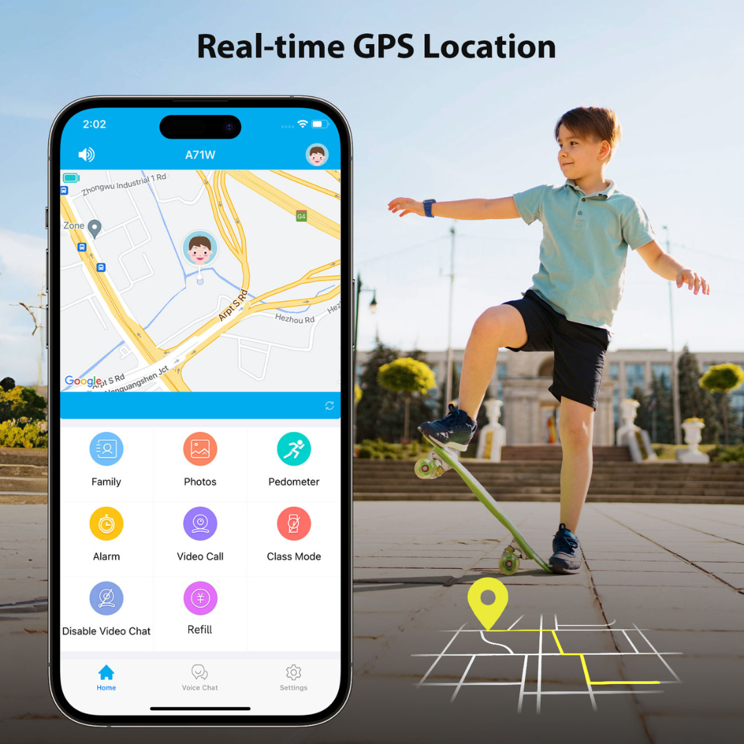 4G Kids Smart Watch with SIM Card