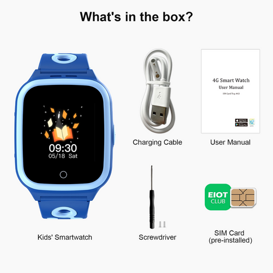 4G Kids Smart Watch with SIM Card