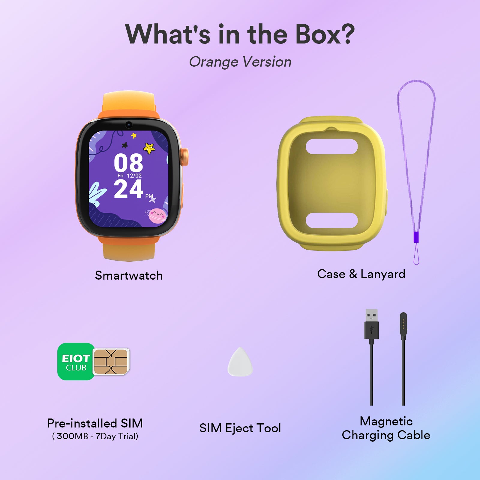 4G Kids Smart Watch with SIM Card | GPS & SOS – EIOTMART