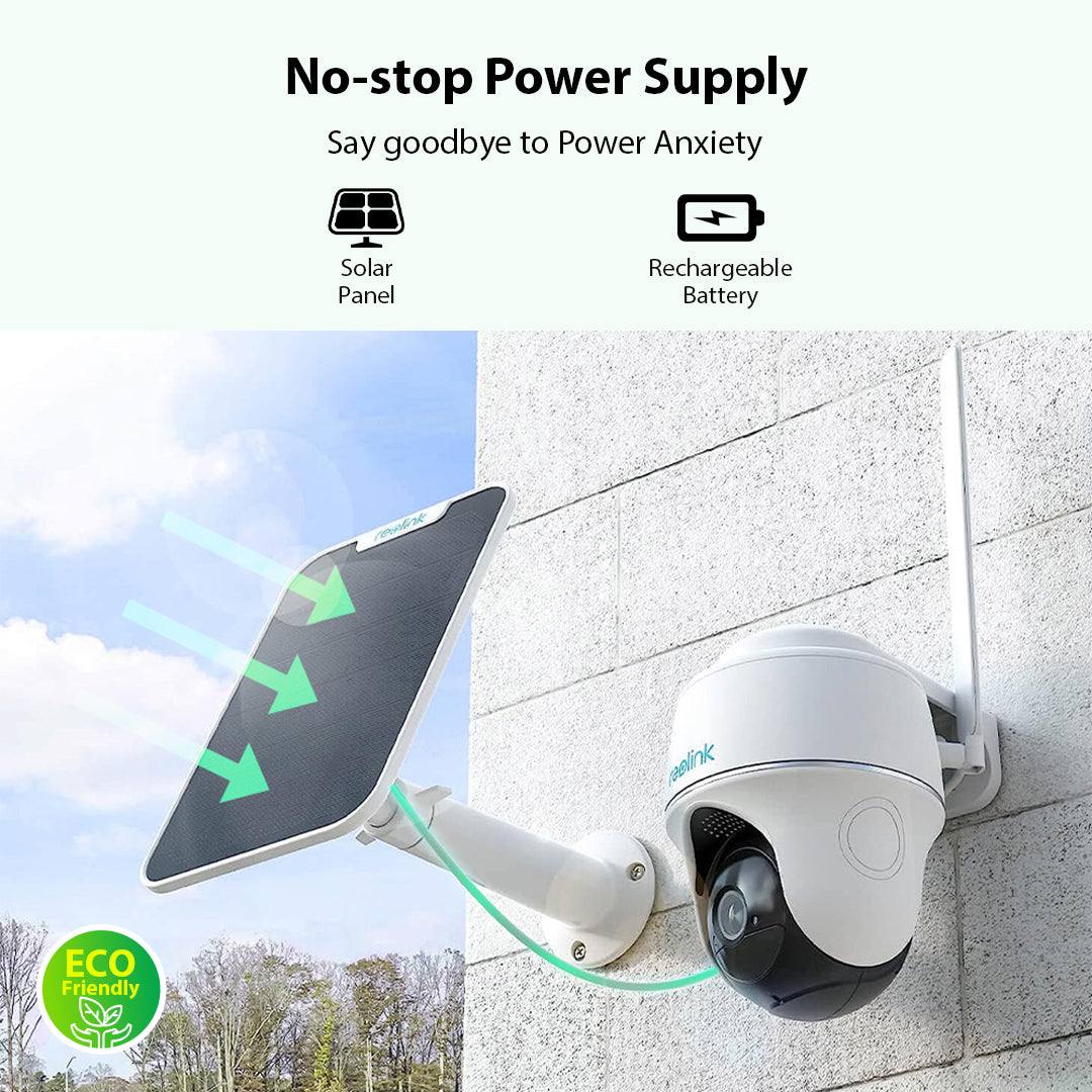 Reolink 4G LTE Security Camera with 32GB SD Free SIM for Europe