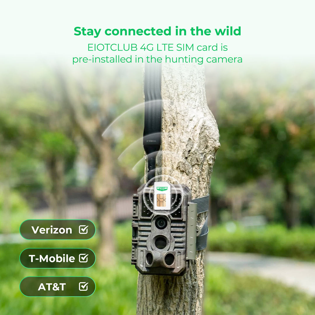 3-Year Unlimited Data Plan with a GardePro Cellular Trail Camera