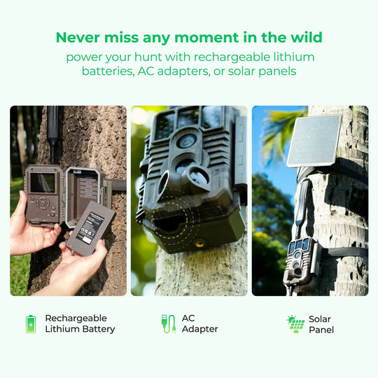 3-Year Unlimited Data Plan with a GardePro Cellular Trail Camera Bundle