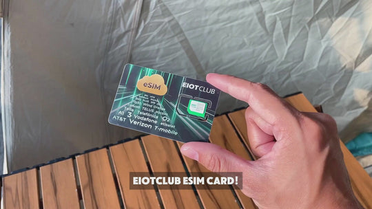 EIOTMART × EIOTCLUB Physical eSIM Card for Android & iOS – Unlimited eSIM Downloads