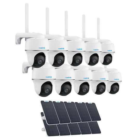 Reolink Go PT Plus - 4G LTE Solar-Powered Outdoor Security Camera
