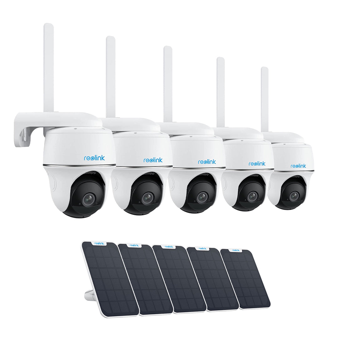 Reolink Go PT Plus - 4G LTE Solar-Powered Outdoor Security Camera