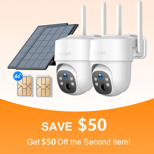 3-Year Unlimited Data SIM with a Free 4G Solar Security Camera🔥$50 OFF the Second!